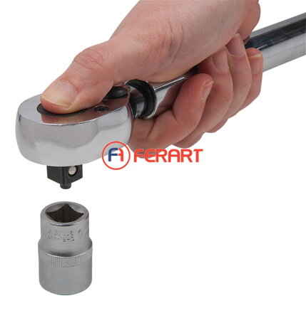 Priemyselný momentový kľúč 1/2", prepínateľný, 40-200 Nm