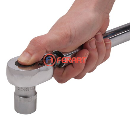 Priemyselný momentový kľúč 1/2", prepínateľný, 40-200 Nm