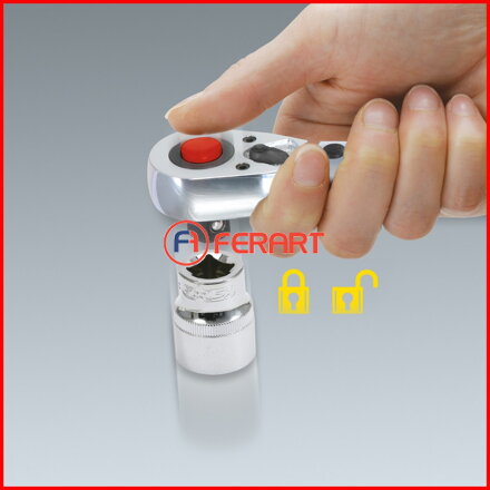 1/2" ERGOTORQUE®precision momentový kľúč s račňou, 20-200Nm