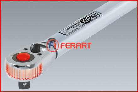 1/2" ERGOTORQUE®precision momentový kľúč s račňou, 20-200Nm
