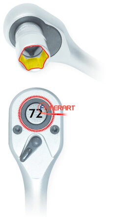 1/4" + 3/8" + 1/2" Súprava nástrčkových kľúčov, 179-dielna