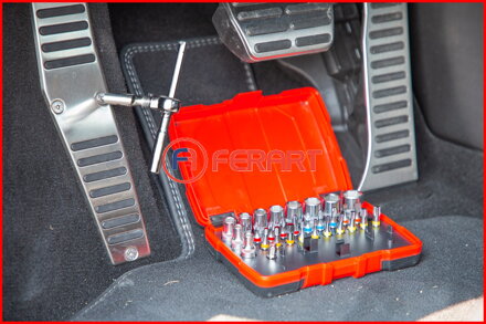 1/4" TORSIONpower box nástrčných bitov, 33-dielny