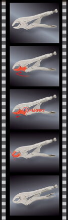 Škripcové kliešte 7" GRIP Xtreme