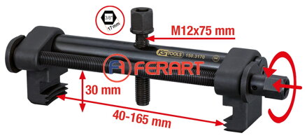 Univerzálny sťahovák ryhovanej remenice Ø 40-165 mm
