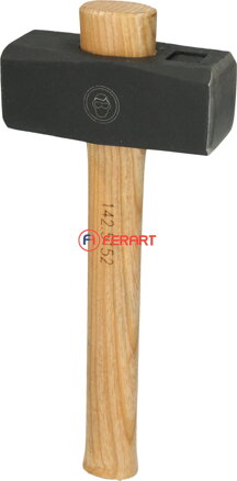 Stavebné kladivo s rúčkou z jaseňa, 1500g