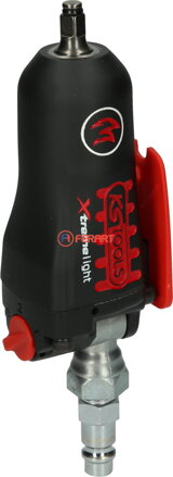 1/4" MONSTER Xtremelight mini pneumatický nárazový uťahovač s prepínacou páčkou, 108 Nm