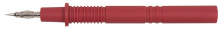 4,0 mm vstupná zdierka na merací hrot, červená