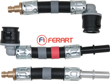 Súprava adaptérov 3-dielna SAE 9,5 x 20 mm (sivé)