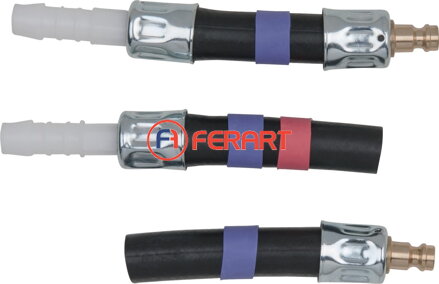 Súprava adaptérov 3-dielna Ø10,0 mm (fialové)