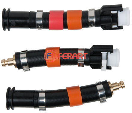 Súprava adaptérov 3-dielna NG12 typ 246 (oranžové)