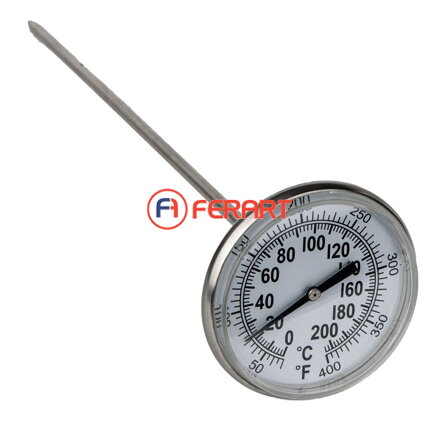 Teplomer, 0-200°C/0-400°F, L =210mm