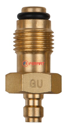 Adaptér M16x1,5 vonk. závit a 1/4" hadicová prípojka s tesniacim krúžkom