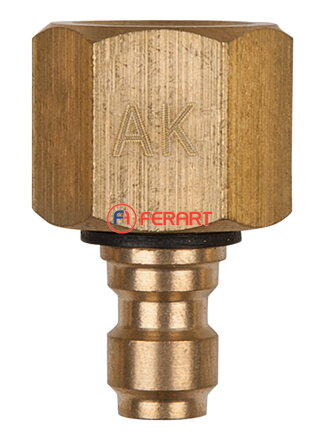 Adaptér M12x1,5 vnút. závit a 1/4" hadicová prípojka