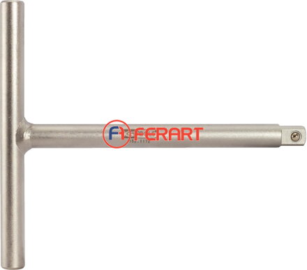 3/8" kľúč s T-rukoväťou pre uchytenie frézovacej hlavy, 150mm