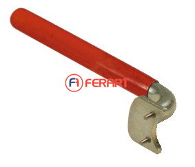 Kľúč na napínacie kladky pre matice s čelnými otvormi, 140mm
