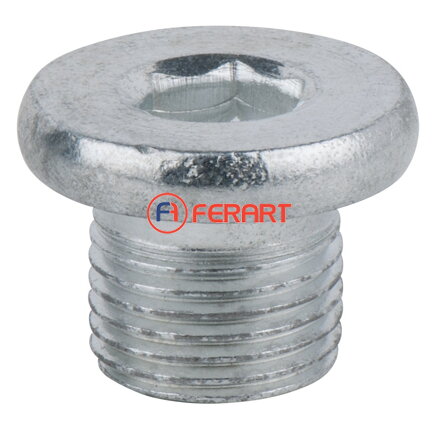 Vypúšťacia skrutka oleja vnút. šesťhran 8mm, M14x1,25x12mm, súprava 10 ks