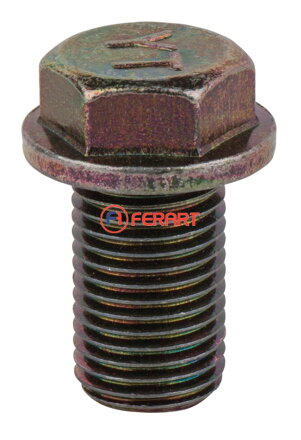 Vypúšťacia skrutka oleja vnút. šesťhran 17mm, M14x1,2x23mm, súprava 25 ks