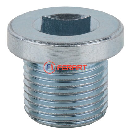 Vypúšťacia skrutka oleja vnút. štvorhran 8mm, M18x1,5x16mm, súprava 10 ks