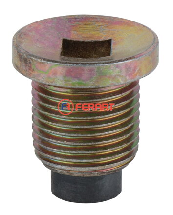 Vypúšťacia skrutka oleja vnút. štvorhran 8mm, M18x1,5x22mm, súprava 10 ks