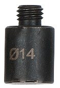 Strediace puzdro pre vodiace ložisko Ø 14,0 mm, 22 mm