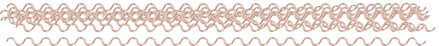 Vlnitý drôt Ø2mm x 310mm, 10 ks