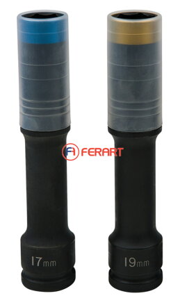 SlimPOWER súprava nástrčných orechov Impact, extra dlhé, 2-dielna, 1/2", 17+19mm