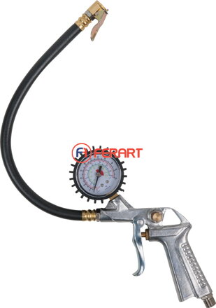Tlakomer na meranie tlaku v pneumatikách, 0-15bar