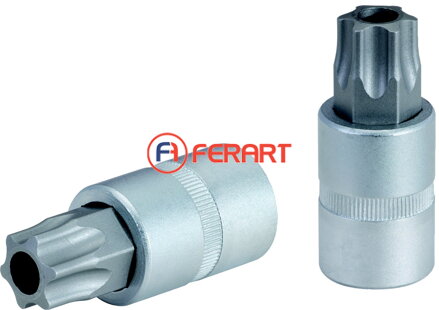 1/2" bitový nástrčný orech Torx s čelným otvorom, TB80