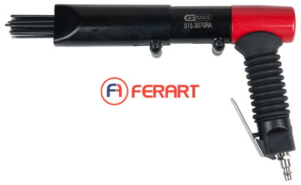 3/8" pneumatický ihlový odstraňovač hrdze, max.6,3bar, 1/4''PT