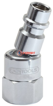 1/4" nástrčná vsuvka pre kovový guľový kĺb, 46mm