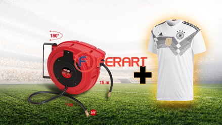 Crazy Deal 05 DFB jersey "XL" + air line hose reel