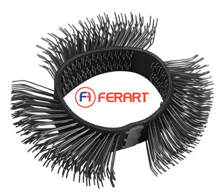 Kefovací pás hrubý, zahnuté hroty, 23 mm, 5 ks