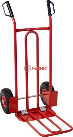 Prepravný stohovací vozík so vzduchovými pneumatikami, 250kg