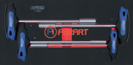 SCS súprava čapových kľúčov s T-rukoväťou, 4-dielna, v 1/3 systémovej vložke