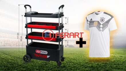 Crazy Deal 03 DFB jersey "S" + BUTLER assembly trolley