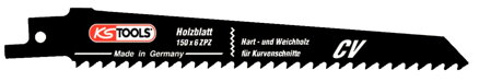 List do šabľovej píly na rezanie kriviek, CV, 150mm, 4,2mm, súprava 5 ks