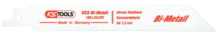 List do šabľovej píly, 150mm, 1mm, súprava 5 ks