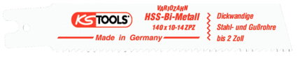 List do šabľovej píly Rems, HSS bimetal, 140mm, 2,5mm, súprava 5 ks