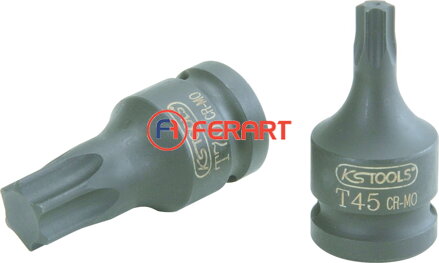 1/2" silový bit nástrčný Torx, krátky, T70