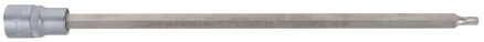 1/2" bitový nástrčný orech Torx s otvorom, 300mm, TB30