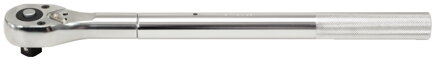 3/4" CHROMEplus račňa s prepínacou páčkou, 24 zubov