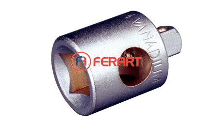 3/8" klzná súčiastka/redukčný adaptér, 1/2"F x 3/8"M