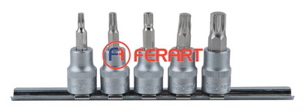 3/8" súprava nástrčných bitov XNZ, 5-dielna, M4-M10