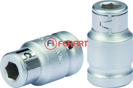 1/2" adaptérový nástrčný orech na bity, 1/2" x 5/16", 38mm