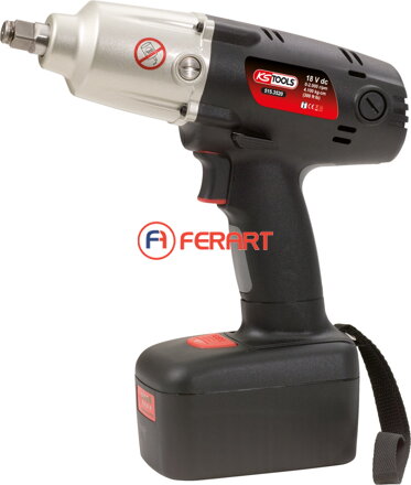 1/2'' akumulátorový nárazový uťahovač, 402Nm, 2 000 ot./min 18V, s 2 akumulátormi a 1 nabíjačkou