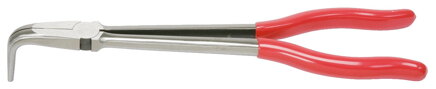 Úzke ploché kliešte 90° zahnuté, XL, 270mm