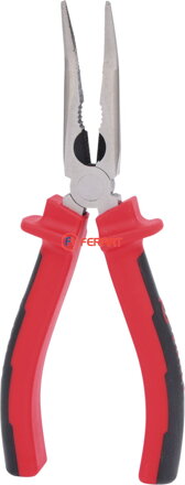 ERGOTORQUE úzke ploché kliešte, zahnuté, 210mm