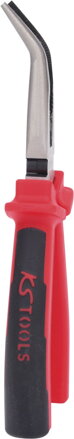 ERGOTORQUE úzke ploché kliešte, zahnuté, 210mm