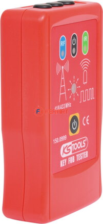 12V tester infračervených a vysokofrekvenčných kľúčov