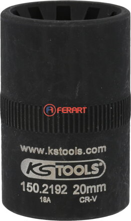 1/2" špeciálny nástrčný orech pre brzdové strmene, 20 mm